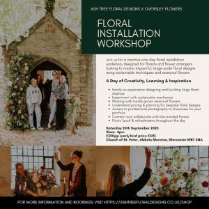 floral installation workshop